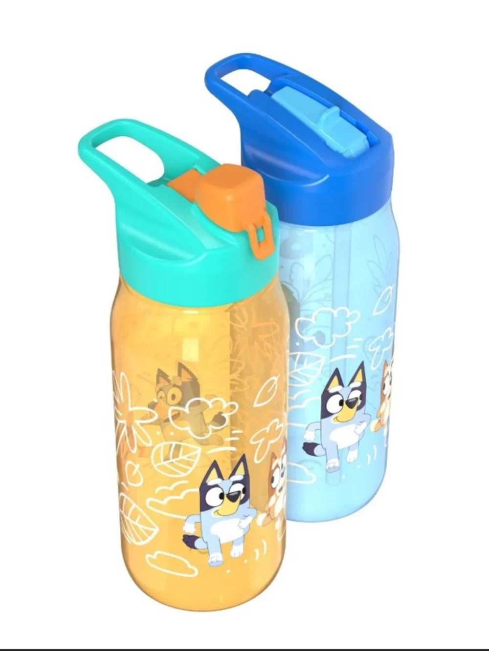 Zak Designs 2pk 16 oz Hydration Bottle Bluey Design, Target Bullseye Playground